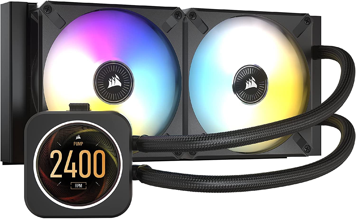 Preview of CORSAIR iCUE H100i ELITE LCD Display Liquid CPU Cooler