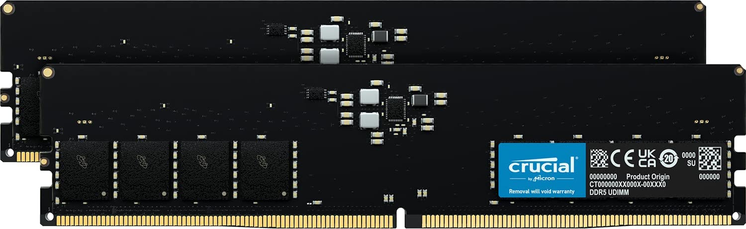 Preview of Crucial RAM 64GB Kit (2x32GB) DDR5 4800MHz